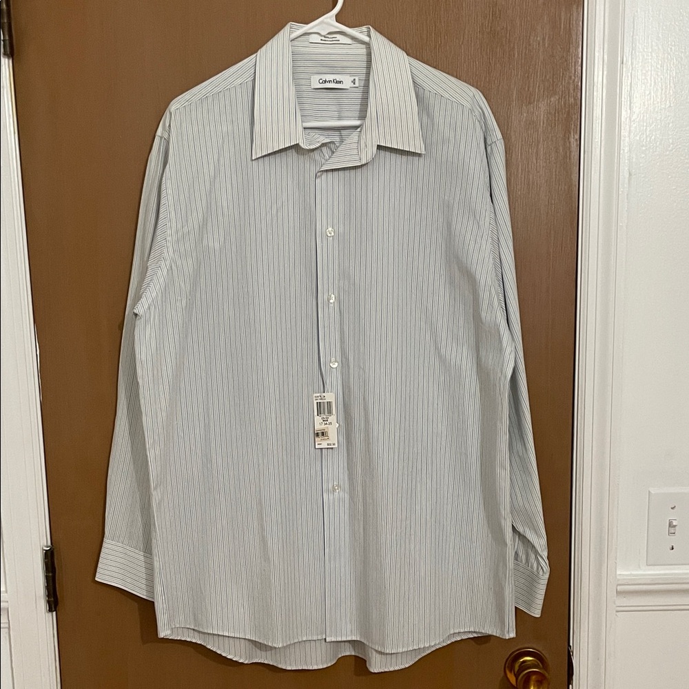 Men’s Calvin Klein Striped Dress Shirt